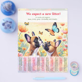 Rangez le prospectus des chiots français Buldog (Simple)