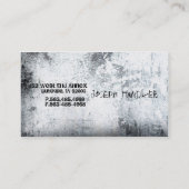 Rangez les Cartes de visite [noirs] (Dos)