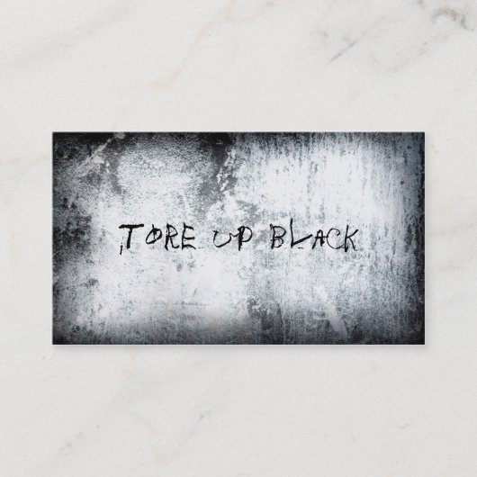 Rangez les Cartes de visite [noirs] (Devant)