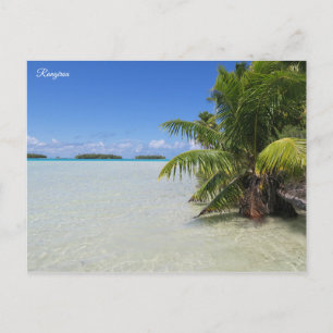 Rangiroa Blue Lagoon Briefkaart