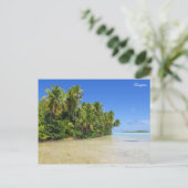 Rangiroa Blue Lagoon Briefkaart (Staand voorkant)