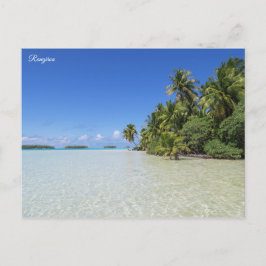 Rangiroa Blue Lagoon Briefkaart