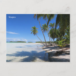Rangiroa Blue Lagoon Briefkaart