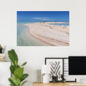 Rangiroa Blue Lagoon Poster (Thuiskantoor)