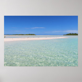 Rangiroa Blue Lagoon Poster