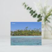 Rangiroa French Polynesia Briefkaart (Staand voorkant)