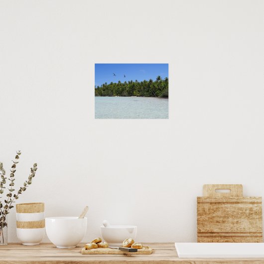 Rangiroa French Polynesia Poster (Keuken)