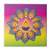 Rangoli 001 tegeltje (Voorkant)