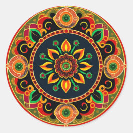 Rangoli Design sticker