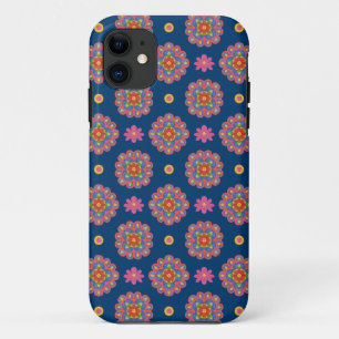 Rangoli Fleurs Polka Blue iPhone 5/5s Xtreme Coque