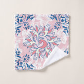 Rangoli Floral Design, Vie Lumineuse (Gant de toilette)