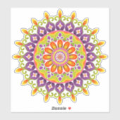 Rangoli-sticker Sticker (Vel)