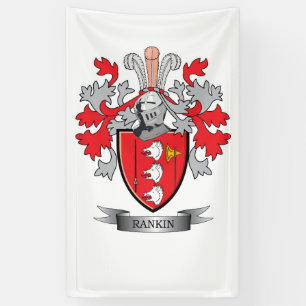 Rankin Family Crest Coat of Arms Spandoek