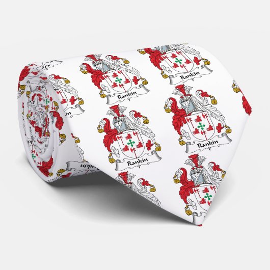 Rankin Family Crest Stropdas (Opgerold)