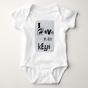 Ransom Note Romper