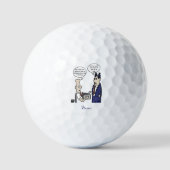 Rant Cartoon Golf Ball Golfballen (Voorkant)