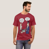 Rant Cartoon Mannen Shirt (Voorkant volledig)