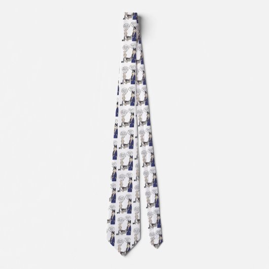 Rant Cartoon Stropdas (Voorkant)