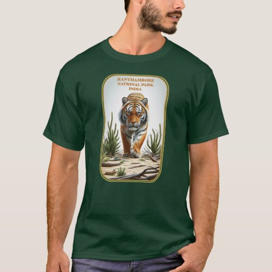 Ranthambore Nationaal Park India T-shirt (Voorkant)