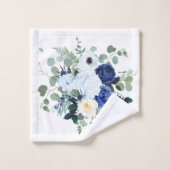 Ranunculus Anemone Hydrangea Rose arrière - plan b (Gant de toilette)