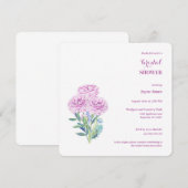 Ranunculus & Anemonen Vrijgezellenfeest Kaart (Voorkant / Achterkant)