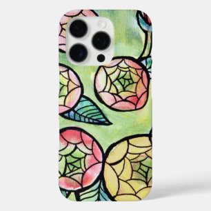Ranunculus Bloemenillustratie Schattige Roze Bloem iPhone 16 Pro Hoesje
