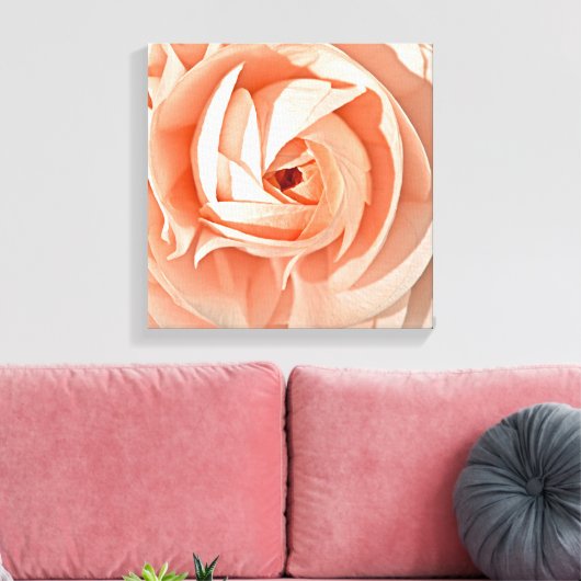 Ranunculus Swirl Canvas Afdruk (Insitu (Woonkamer))
