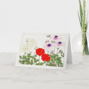 Ranunculus van Tanigami Konan Kaart