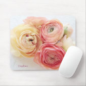 ranunculus warme kleuren mousepad muismat (Met muis)