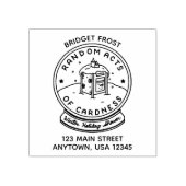 RAOC Winter Vakantie Douche Stamp Rubberstempel (Afrduk)