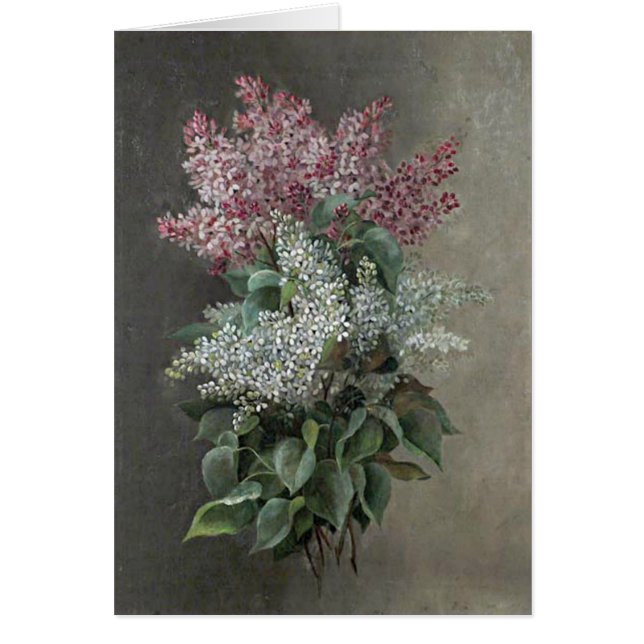 Raoul de Longpré Purple et le lilas de blanc (Devant)
