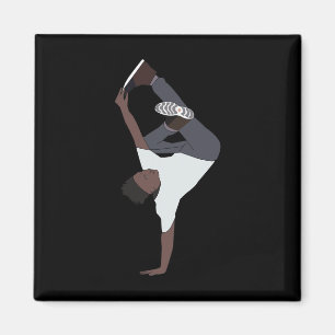 Rap 80s 90s Hip Hop Lover Urban Dance Danc Magneet
