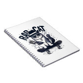 Rap Cat Harmony Notitieboek (Rechterzijde)