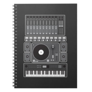 Rap Music Beat Maker DJ Gift Notitieboek