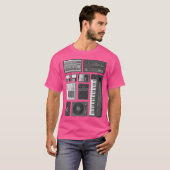 Rap Music Beat Maker T-shirt (Voorkant volledig)