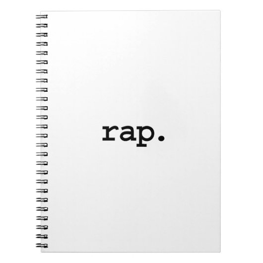 rap. notitieboek (Voorkant)