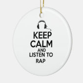Rap-ontwerp Keramisch Ornament (Links)