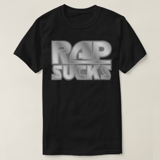 Rap Sucks T-shirt (Design voorkant)