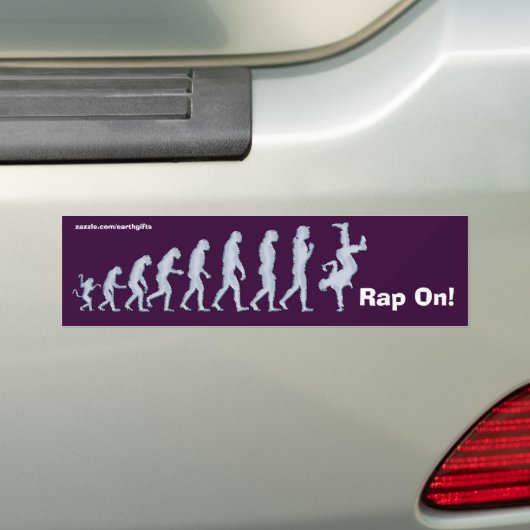 RAP SUR LES Stickers pare-chocs EN RAPPER (En voiture)