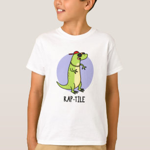 Rap-tegel Funny Reptile Lizard Pun T-shirt