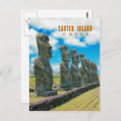 Rapa Nui, Paaseiland Briefkaart (Voorkant / Achterkant)