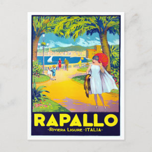 Rapallo Italië Briefkaart