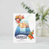 Rapallo Italië Briefkaart (Staand voorkant)