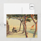 Rapallo, Italië -  Italiaanse kunst Briefkaart (Voorkant / Achterkant)