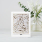 Raphael #100 - Carte postale d'art fin (Debout devant)