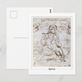 Raphael #100 - Carte postale d'art fin (Devant / Derrière)