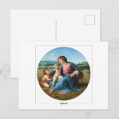 Raphael #10 - Carte postale d'art fin (Devant / Derrière)