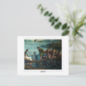 Raphael #18 - Carte postale d'art fin (Debout devant)