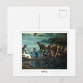 Raphael #18 - Carte postale d'art fin (Devant / Derrière)