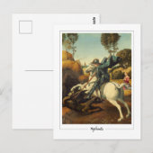 Raphael #1 - Carte postale d'art fin (Devant / Derrière)